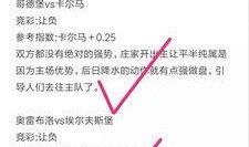 足彩今日推荐爆料最新,揭秘热门赛事，精准爆料助你赢球